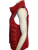 Tommy Hilfiger Red Puffer Vest Women&#39;s Size L - £30.29 GBP