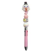 Cinnamoroll Sanrio Beaded Ballpoint Retractable 4 In 1 Pen White Topper - $12.86