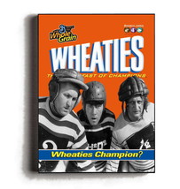 Framed The Three Stooges Funny Gag Football Wheaties Cereal Box Cover Parody - £15.09 GBP