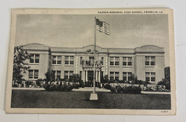Vintage Collectable Postcard - 1941 Hanson Memorial High School  Frankli... - $5.36