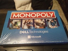 New Monopoly Dell Technologies Microsoft Board Game Factory SEALED New!!!!! - $36.53
