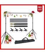 10x6.5ft Adjustable Backdrop Stand Kit for Photography &amp; Parties - Light... - $977.85 MXN