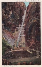 Incline Royal Gorge Colorado CO 1953 Estes Park Postcard B02 - £2.26 GBP