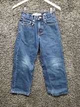 Levi 569 Jeans Boys 10 Reg 25x25 Blue Loose Fit Straight Leg Casual School Pants - £13.32 GBP
