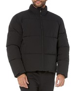 Amazon Essentials Men&#39;s Mock Neck Heavyweight Puffer Coat Size 6XL Black - $731.94 MXN