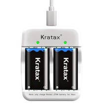 Kratax  Rechargeable Battery Pack for Xbox Controller With Charger2500mAh Ni-MH - £14.81 GBP