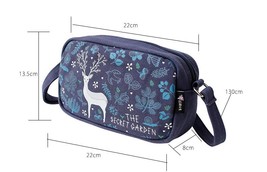 Flower Princess Women Shoulder Bags  Printed Fashion Crossbody Messenger Bags Ca - £39.63 GBP