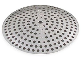 3 1/8 inch diameter rOund SOFT METAL DRAIN STRAINER Cover bathtub sink 1... - $26.11