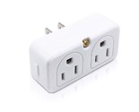 Adapter Outlet Extender, 2-Prong Mini Wall Plug, Multi Outlet Splitter W... - $18.99