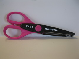 (BX-1) Kraft Edgers Crafting Scissors - KE-34 - Majestic - $3.50