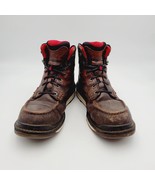 Rocky Mens Rams Horn Work Safety Boots Brown Composite Toe Waterproof 12 W - $59.99