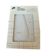 NIKE AIR FORCE 1 CARD WALLET SOLID WHITE NIB - $21.00
