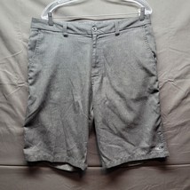 Oneill Hybrid Shorts Men’s Size 34 Board Shorts Swim Trunks Striped Black - £10.42 GBP
