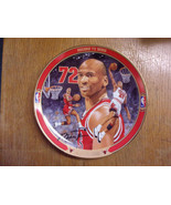 Michael Jordan Plate - Upper Deck Chicago Bulls NBA 1996 &quot;Record 72 Wins... - £19.15 GBP