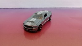 2010 Hot Wheels New Models &#39;10 Ford Shelby GT500 Mustang Grey Diecast Car - 1:64 - £2.36 GBP