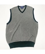 Polo Golf Ralph Lauren Silk Pima Cotton Knit Sweater Vest Pullover Sz Me... - $8.38