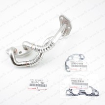 NEW GENUINE TOYOTA LEXUS  3.5 L ENGINE OIL COOLER PIPE WITH GASKETS 1576... - $108.22