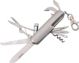 Beretta Multi-Tool 76726 Pocket Tool with Brushed Stainless Handle &amp; LED - $19.64