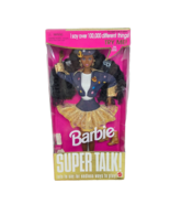 VINTAGE 1995 SUPER TALK BLACK BARBIE DOLL # 14316 NEW IN BOX MATTEL SHE ... - $47.50