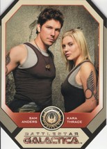 Katee Sachoff Michael Trucco RARE Battlestar Galactica Trading Card - £15.93 GBP