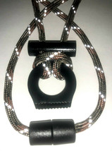 Fire Starter Breakaway Necklace Survival Flint and Steel Kit Reflective Paracord - £10.41 GBP