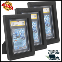 3 PACK Graded Trading Card Display Case PSA Slab Sport Football Baseball... - $751.36 MXN