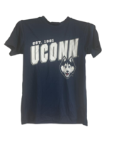 Colosseum Youth Connecticut Huskies Sidekick Short-Sleeve T-Shirt- Navy, XS 6-7 - £11.76 GBP