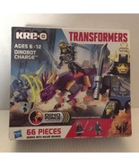 NEW Kre-O Transformers Dino Bot Charge Dino Force 66 Pc Set - £22.48 GBP