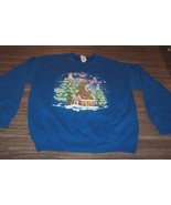 Vintage 1990&#39;s HALLMARK PROMO SCOOBY-DOO Christmas Holiday Crew Sweatshirt - $54.16 CAD