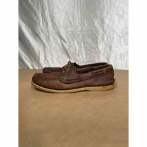 Timberland men classic boat shoes 2 eye loafer brown size 8 - £23.92 GBP