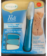 Pedi Perfect Electronic Nail Care System, W/ 3 Refills SEALED NEW Amope - $14.89 CAD
