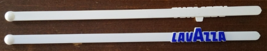 Lot of 2 LavAZZA Swizzle Stick, White, Pre-owned - $4.95