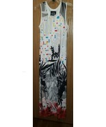 Womens Lasania Made in Canada Solar Travel Wear Maxi Dress Color Stretch... - $40.63 CAD