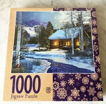 Winter&#39;s Solitude Randy Earles Masterpieces Jigsaw Puzzle 1000 Piece New... - £22.28 GBP