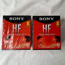 Sony HF High Fidelity 90 Minute Audio Cassette Tapes Normal Bias 16 Sealed New! - £38.74 GBP