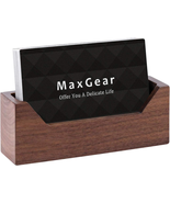 Maxgear Wood Business Card Holder for Desk Business Card Display Holder ... - £10.97 GBP