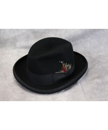 SPL 5923 Bailey Of Hollywood Fedora Homburg Felt Hat Medium 100% Wool - $134.60 CAD
