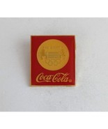 Vintage Coca-Cola The Games With Scorpions Olympic Lapel Hat Pin - €11,47 EUR