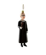 RUTH BADER GINSBURG CHRISTMAS TREE ORNAMENT 5.5&quot; Glass US Supreme Court ... - $27.60 CAD