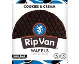 Rip Van Wafels Cookies &amp; Cream Stroopwafels - Healthy Snacks - Non GMO S... - £24.88 GBP