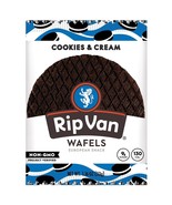 Rip Van Wafels Cookies &amp; Cream Stroopwafels - Healthy Snacks - Non GMO S... - $42.75 CAD