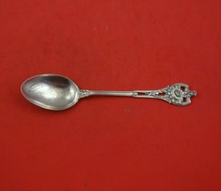 Floral Series #4 by Watson Sterling Silver Teaspoon Pierced Handle 5 5/8&quot; - £45.94 GBP