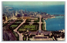 Lake Shore Drive Chicago Illinois IL UNP American Airlines Chrome Postcard Z10 - £3.07 GBP