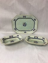 Vintage Calyx Ware Adams 3 DISHES Georgian Pattern Rare 1920&#39;s bowls England - £72.51 GBP