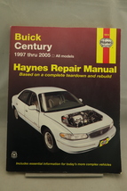 1997-2005 Buick Century Haynes Repair Manual 19010 - $12.37