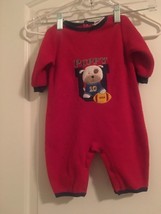 1 Pc Okie Dokie Baby Boys Fleece Romper Jumpsuit Size 3-6 Months - $32.08