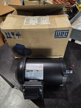 Weg W01 1HP 0.75KW Motor TE01C0X0X 1730RPM CC029A 208-230/460 3PH Nema Premium - £282.82 GBP