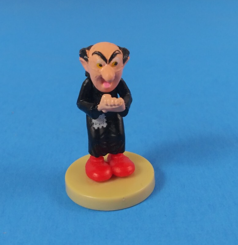 Drink &amp; Play Peyo Smurfs The Lost Village Gargamel 1.75&quot; Mini Toy Figure - $4.84
