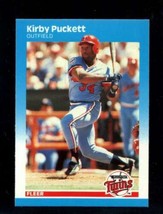 1987 Fleer #549 Kirby Puckett Nmmt Twins Hof *X112134 - £3.29 GBP