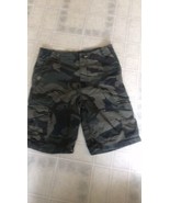 Wrangler Camoflauge Camo Cargo Shorts Sz 18 Adjustable Waist Green  - $17.30